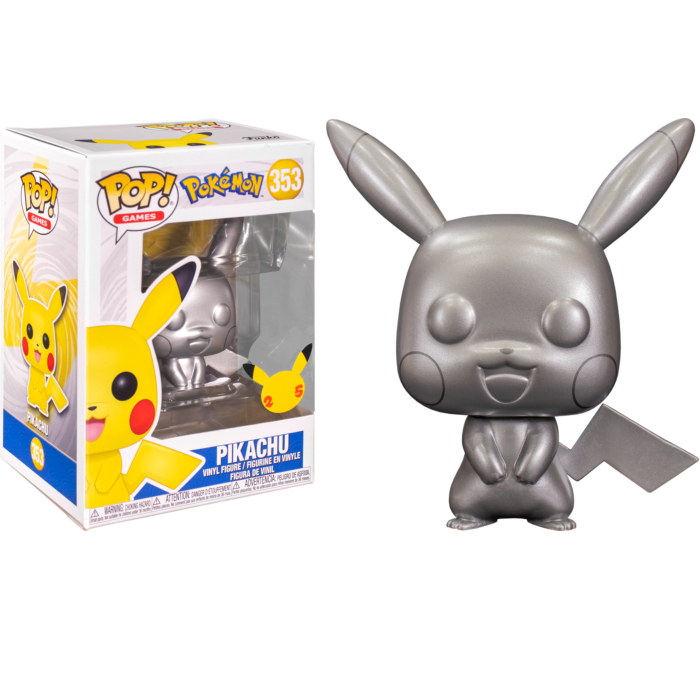 funko pop pikachu metallic